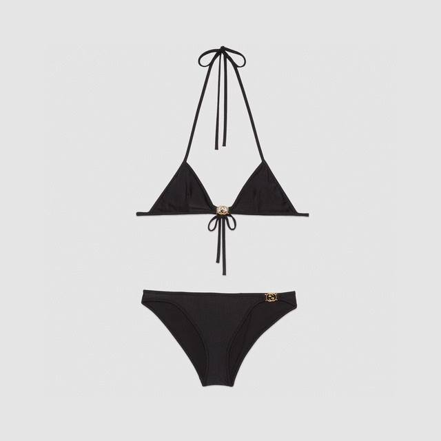 Gucci's new bikini swimsuit is suitable for a variety of scenarios. It can be wo