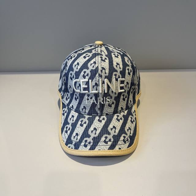 Celine's new classic casual fashion baseball cap is Japanese and Korean style, i