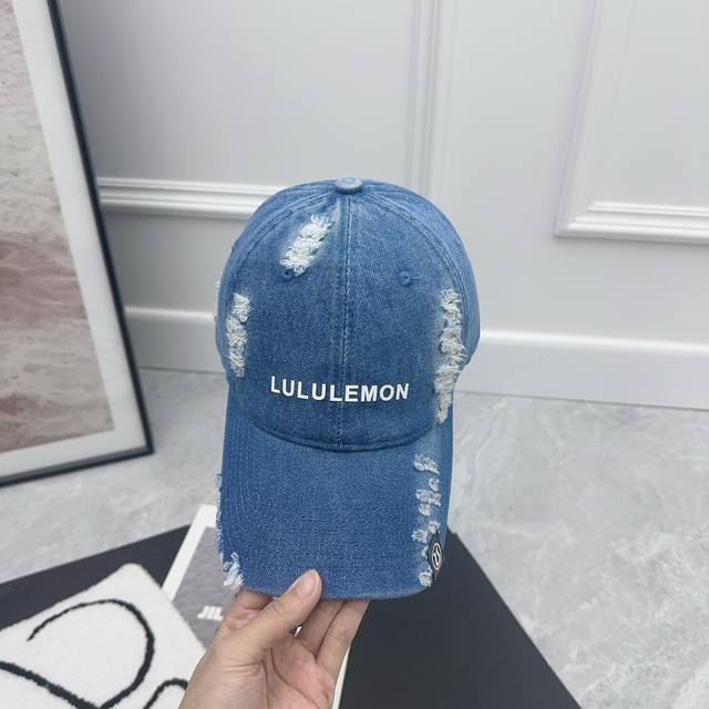 running volume Lululemo ~ new tie-dye series cowboy hat unisex style, retro and