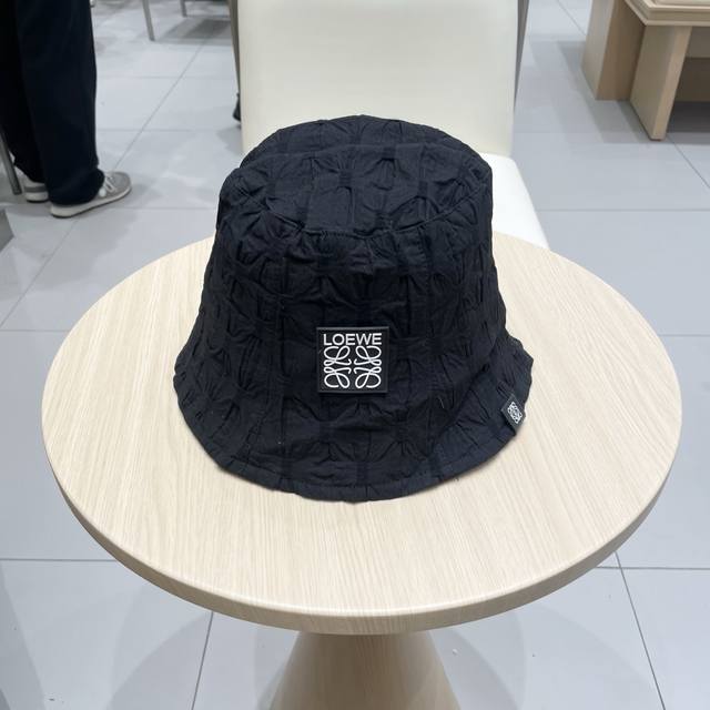 Loewe summer sun hat female outdoor Japanese fisherman hat female pleated stylis