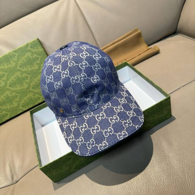 with packaging bag, Gucci new original baseball cap, metal small double G, the l