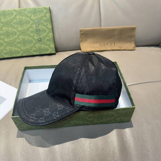 A timeless classic! with a box bag, Gucci classic original baseball cap, 1:1 mol