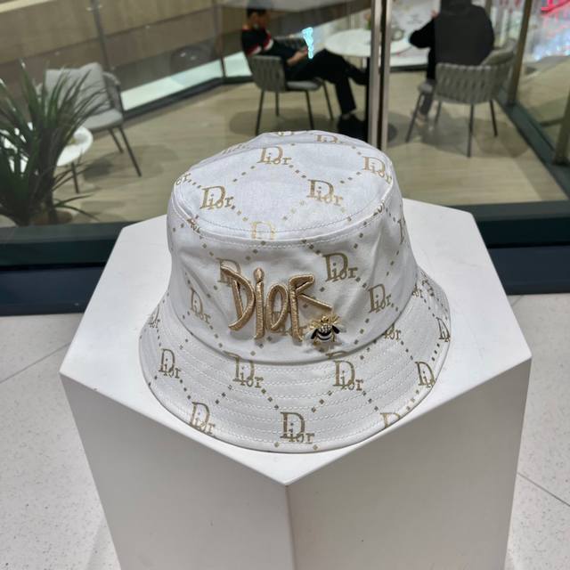 High version Dior new product Dior bucket hat, Ab airport Look, quality purchasi