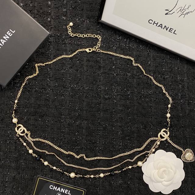 Chanel waist chain hot-selling model is now available Chanel22A heart pearl wais