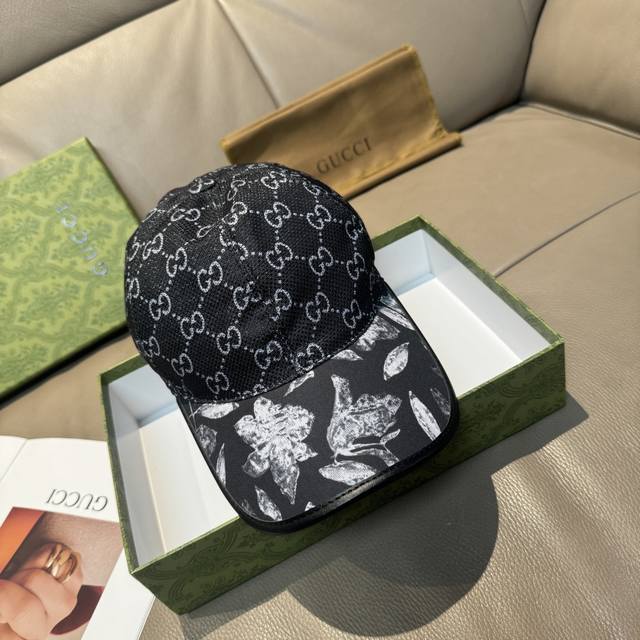 Original version shipped! with box bag, Gucci latest original baseball cap, 1:1