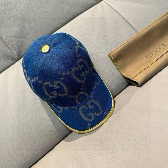 with packaging bag, Gucci new original baseball cap, big double G, 1:1 mold open