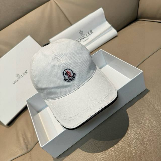 with packaging bag, Moncler new original baseball cap, 1:1 mold customization at