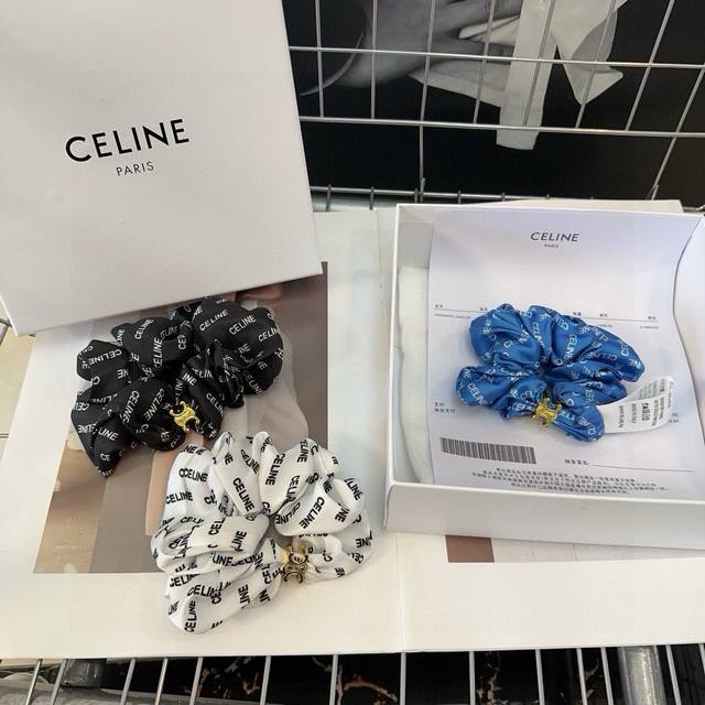 with packaging box Celine Arc de Triomphe hairband, fashionable and trendy, prac