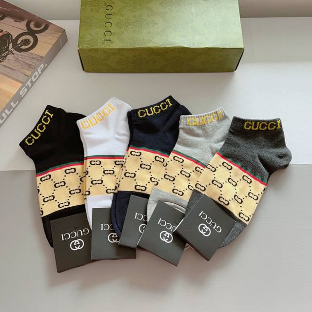 comes with a box of 5 pairs of Gucci Gucci Ins super popular small single produc
