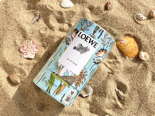 Counter quality Loewe Ibiza Seaside Holiday Perfume 50Ml Super beautiful rainbow