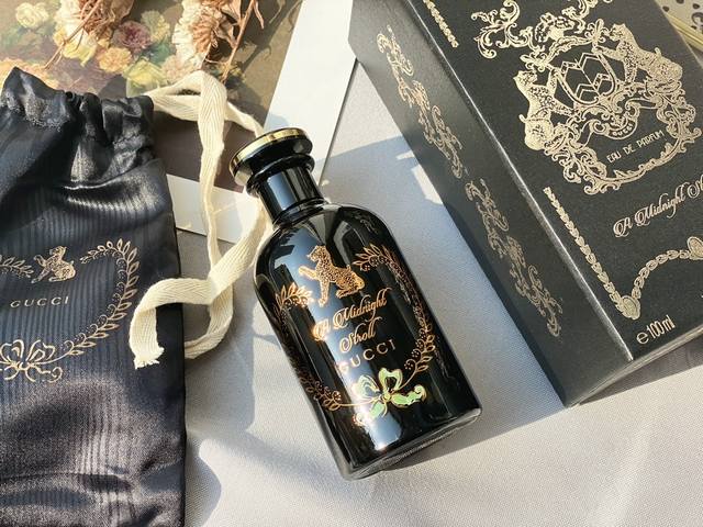 Counter quality Gucci black bottle "The Voice Of The Snake" perfume The snake, a