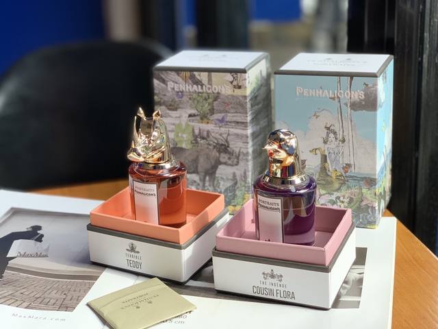 Counter quality 1 Penhaligon's animal-headed rhinoceros 75Ml, comes with a count