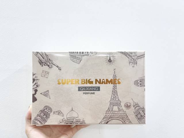 Counter quality Qilixiang Q version perfume 7-piece set Qilixiang perfume sample