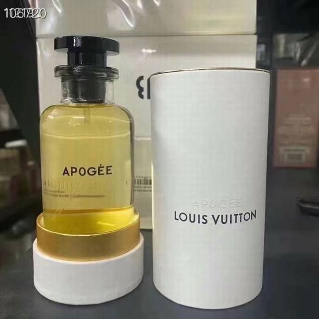 Counter quality Lv perfume 100Ml! Scent: transparent bottle peak, dawn, rose in