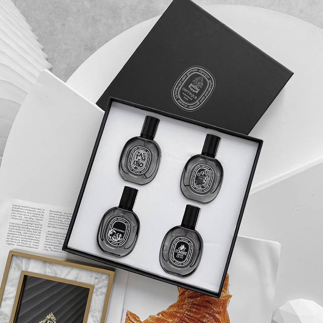 Counter quality Diptyque Q version sample set 30Ml four-piece set 1. Dusun Fragr