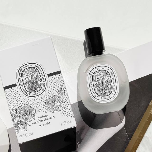 Counter quality Diptyque Eau Rose Hair Mist Lychee Rose Hair Mist The same perfu