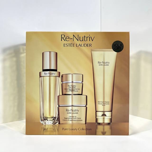Tong Estee Lauder Platinum Four-piece Set Mingtong Edition! Contains: Black Truf
