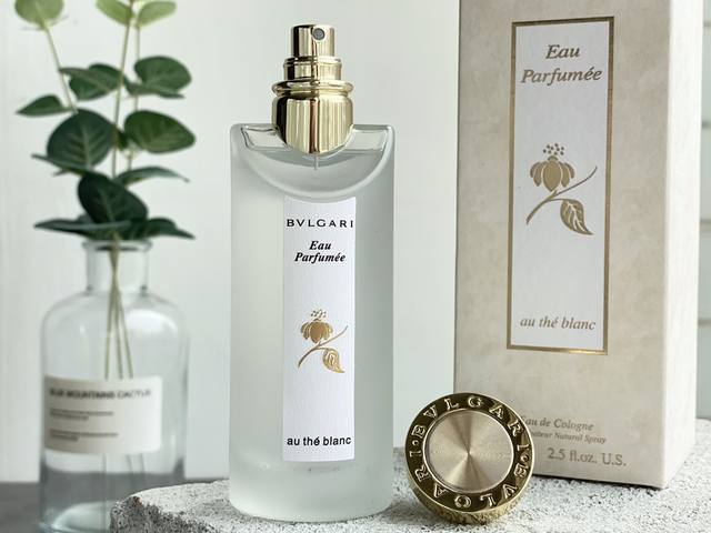 Counter quality Bvlgari White Tea Unisex Eau de Toilette 75Ml Fragrance: Woody F