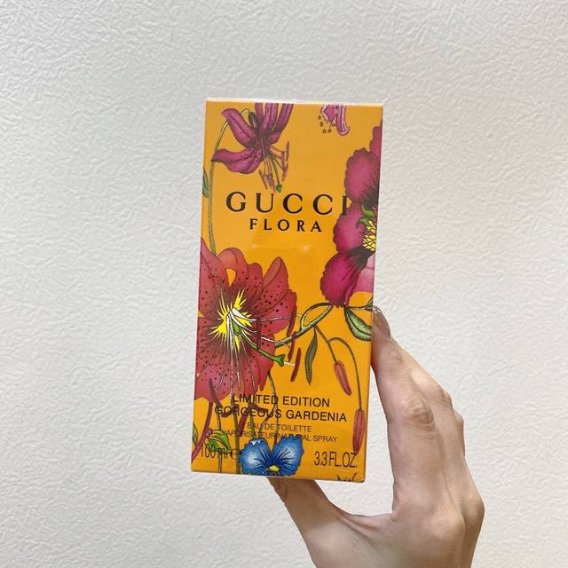 Counter quality Gucci Flower Dance Yellow Bottle Perfume Ml Top note: cranberry,