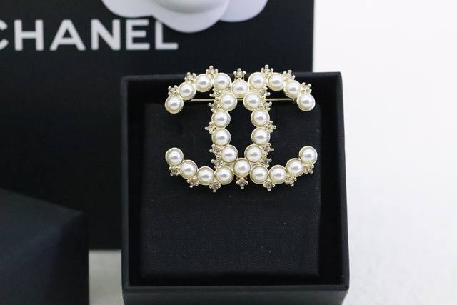 New product recommendation Chanel Chanel Star Pearl Double C Brooch You have to