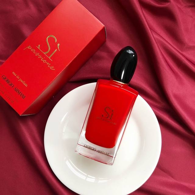 Counter quality Armani sweet and warm red love Si love women's perfume new Ml Ed