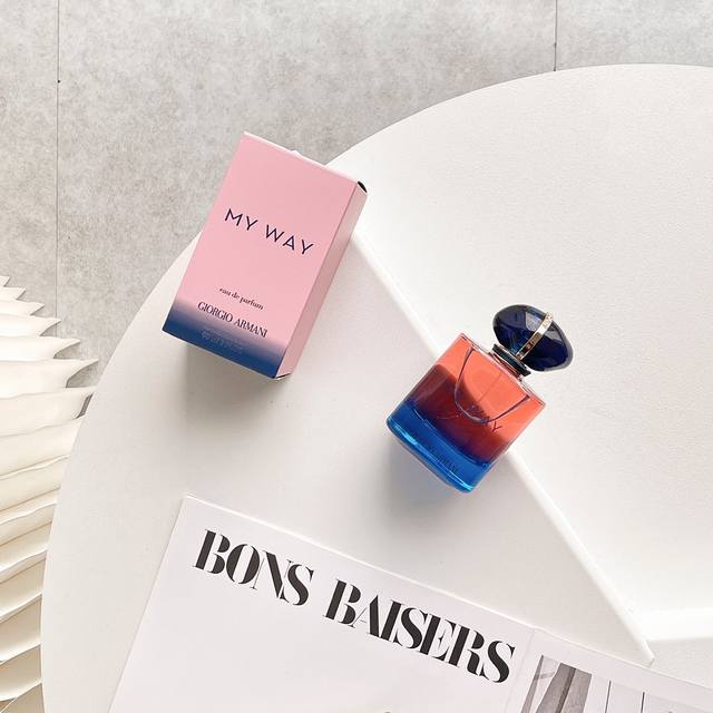 Counter quality Armani Orange Blue Limited Edition My Way Perfume Giorgio Armani