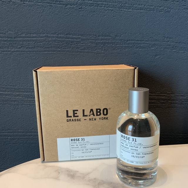 Counter quality Perfume laboratory Le Labo Rose 31 Attribute: Neutral fragrance