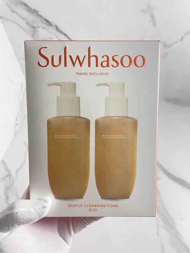 Single bottle 120 sets Sulwhasoo Cleansing Milk 2-piece set! Contains: 200ml*2.