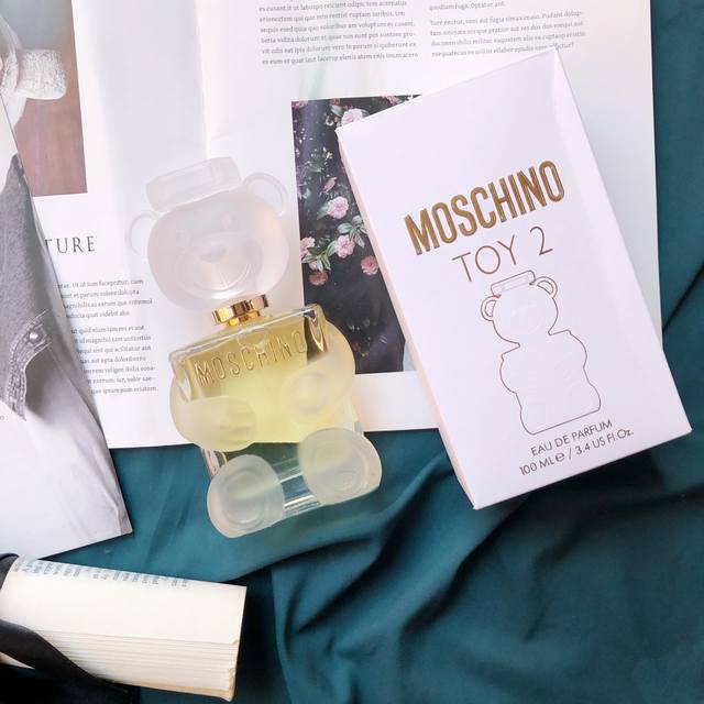 Counter quality Moschinotoy2 Bear Perfume The cute bear bottle shape instantly t