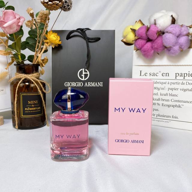 Counter quality Armani My Way New Women's Perfume Ed Ml With bright white floral