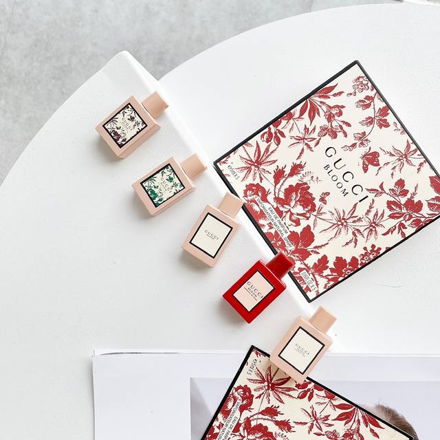 Counter quality Gucci perfume sample gift box women's perfume sample 5Ml*5 piece