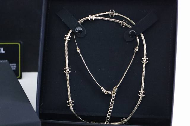 New product recommendation Chanel classic double C snake bone necklace Fashion e
