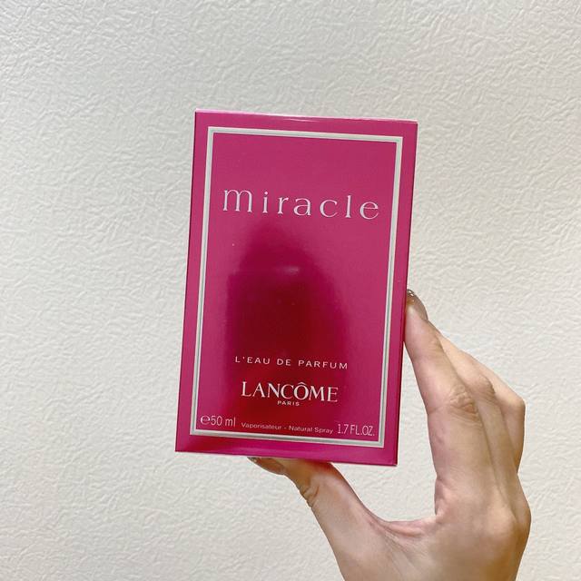 Counter quality Lancome True Love Miracle Pink Perfume 50Ml Women's Edp Eau de P