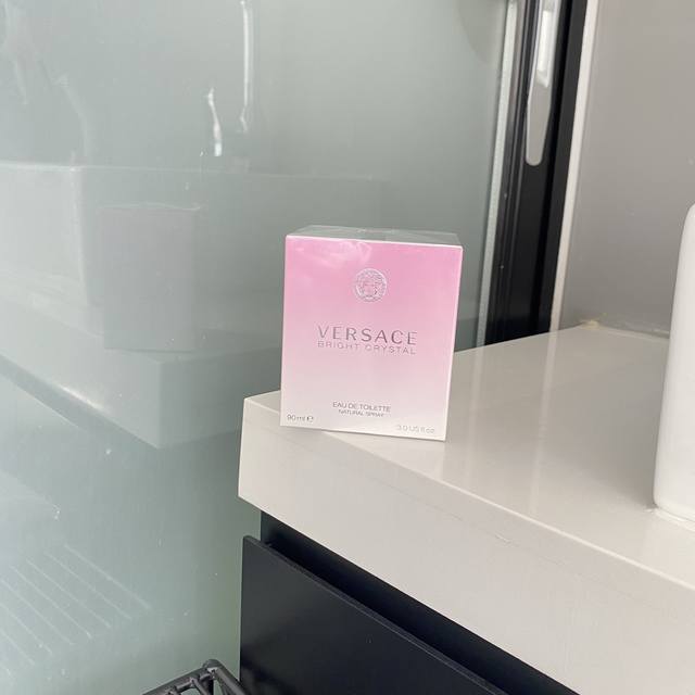 Counter quality Versace Crystal Diamond Pink Diamond Fragrance Crystal Women's P