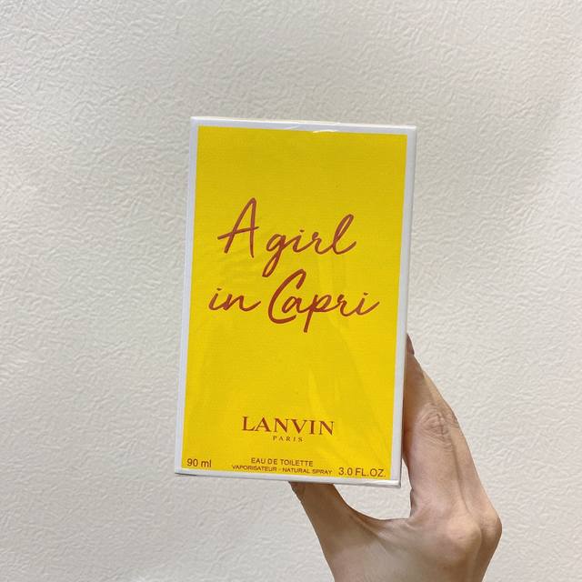 Counter quality Lanvin Capri Girl Perfume 90Ml Fragrance: citrus fragrance; Top