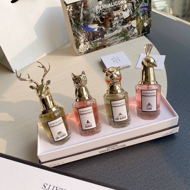 Counter quality Penhaligon's perfume series, four types are collected to summon