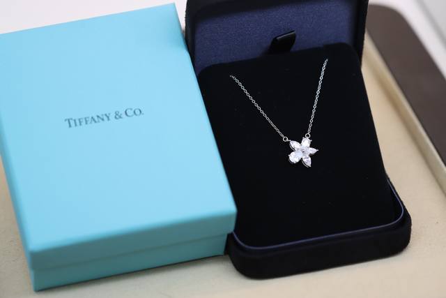 Hot-selling model recommendation Tiffany&Co. Silver irregular small flower clavi