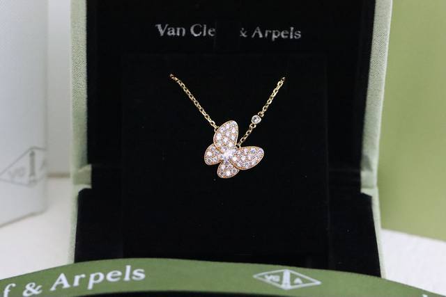 Hot-selling model recommendation Vca Van Cleef & Arpels rose gold full diamond b