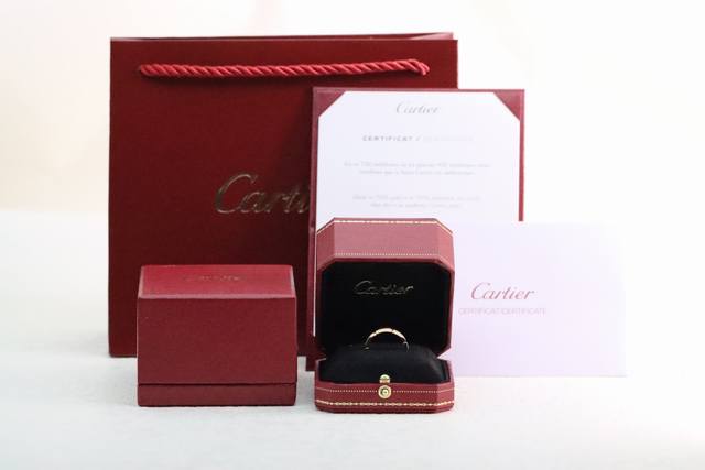 New product recommendation Cartier new signature couple ring three colors option