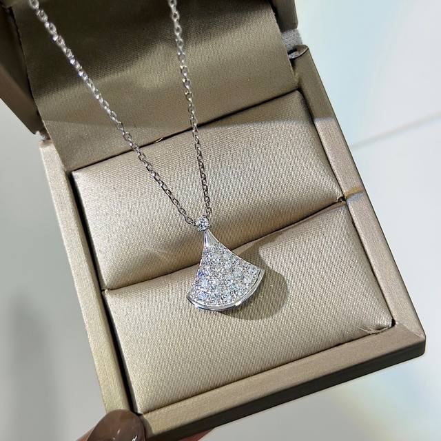 Seiko version Bv Bulgari classic Diva series full diamond fan-shaped small skirt