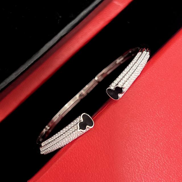 A4535 New gourd enamel full diamond bracelet High quality sterling silver versio