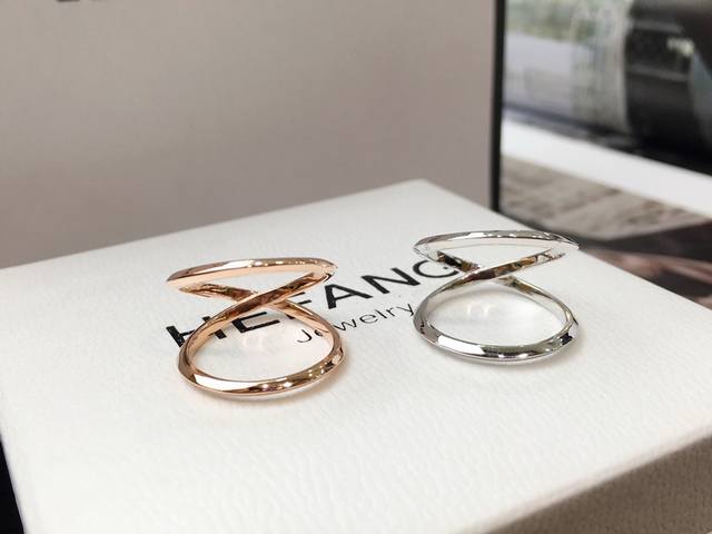 Carrie K fashion cross ring simple and fashionable style, wear it with super per