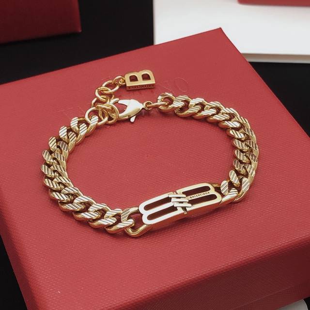No. Bsl0001 Balenciaga*Latest Bracelet consistent with Z batch brass material