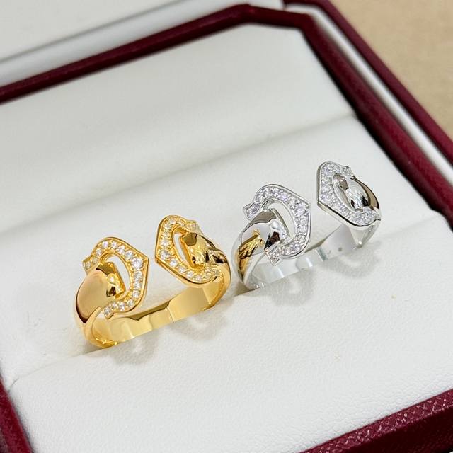 A5511 Kajia's new Angel's Kiss open ring. As shown in the picture, it has many f