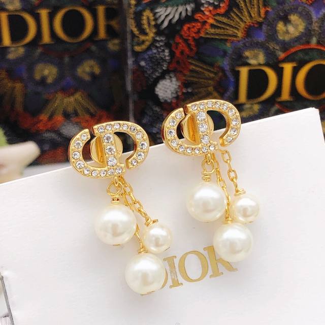 No. Ded0478 Dio*Latest tassel earrings consistent Zp brass material