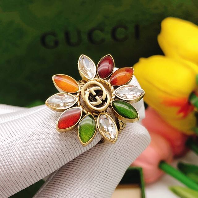 No. Gjz0002 3 in 1 Gucci new set ring