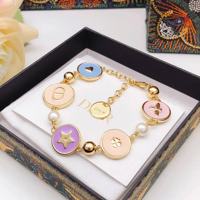 No. Dsl0211 Dio* Latest color bracelet consistent Zp brass material
