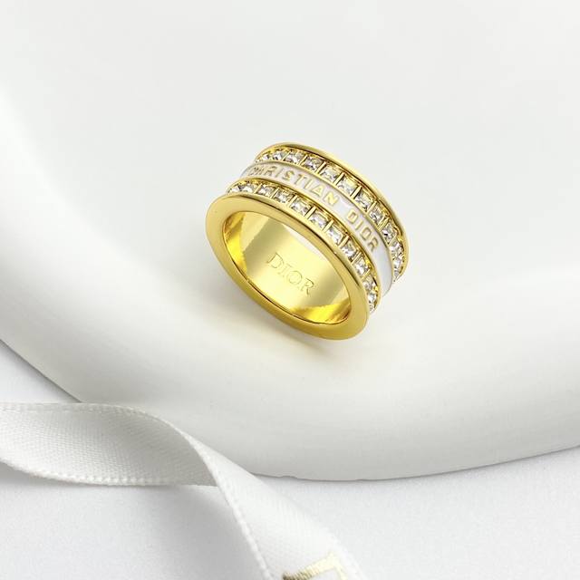 Today's new model code R060 Dior ring hot sale model hot new Dior Code series ri