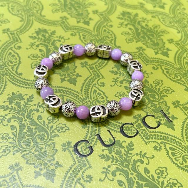 New product release Gucci bracelet Luxury Gucci bracelet Amethyst bracelet Cryst