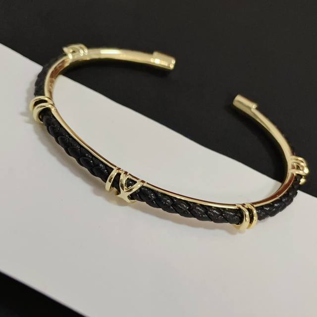 Black Cartier bamboo bracelet. Popular among celebrities and internet celebritie